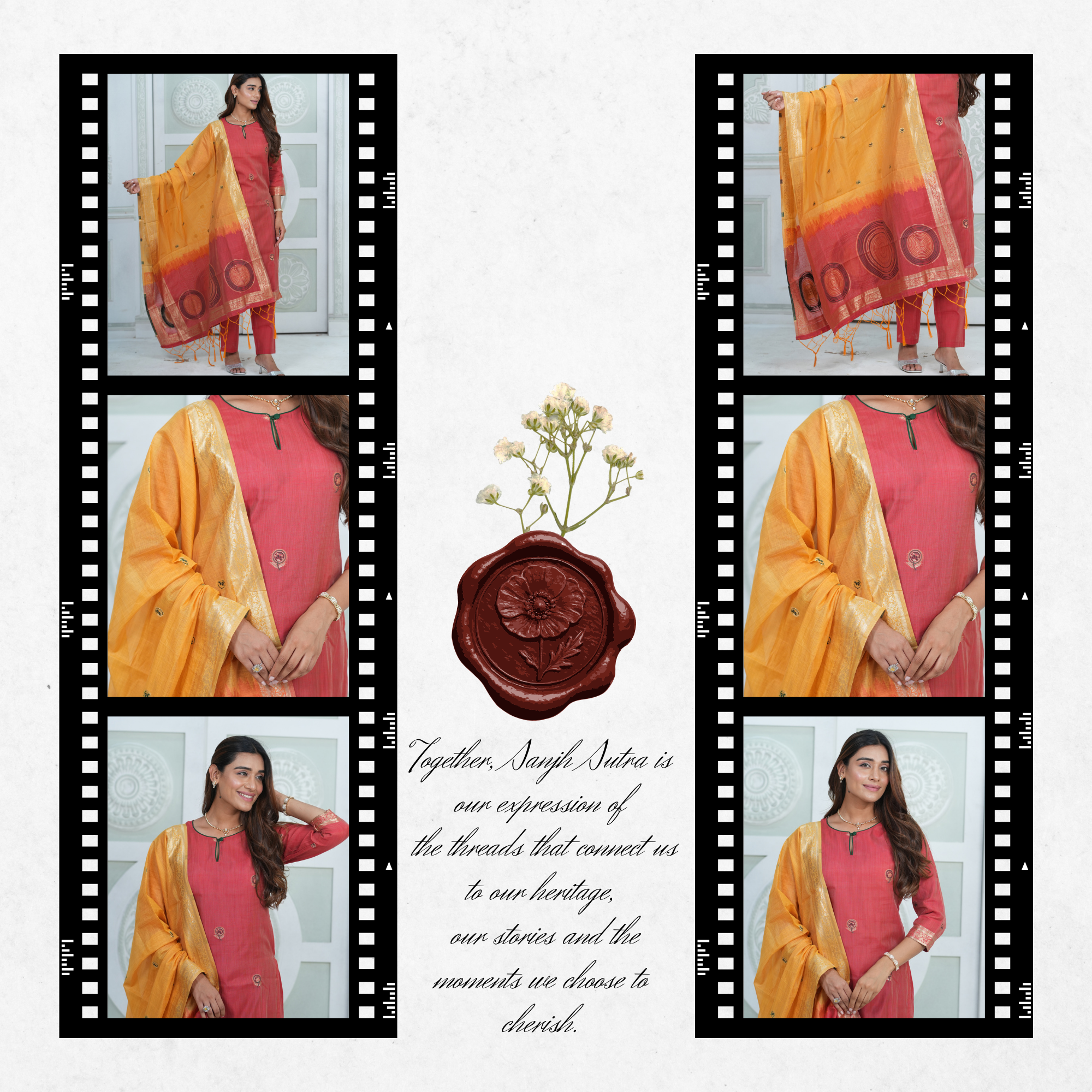 Sanjh Sutra Journal Page 8: The Dusk Drape